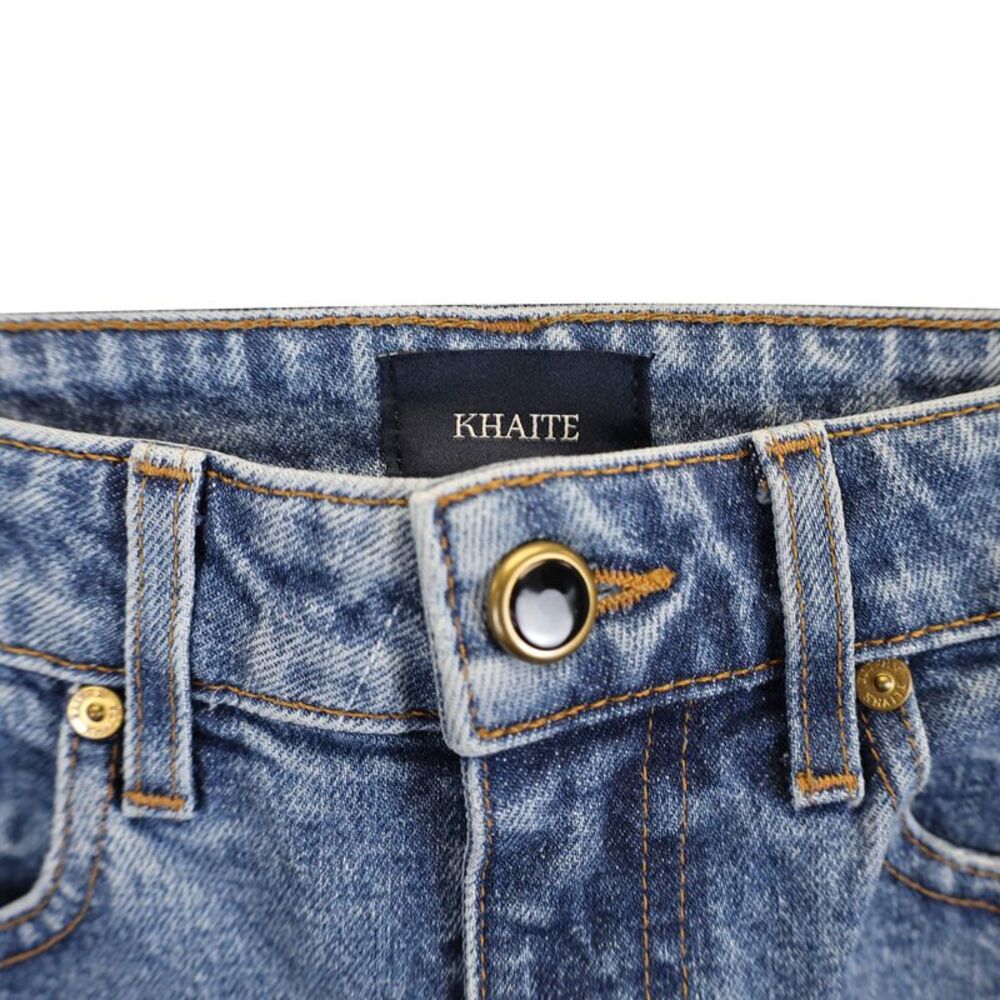 KHAITE Abigail Classic Blue Skinny Jeans - Picture 2 of 7